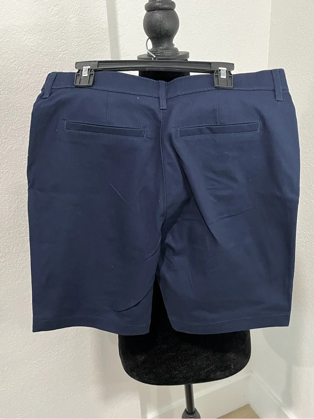 Old Navy Navy Stretch Bermuda Shorts